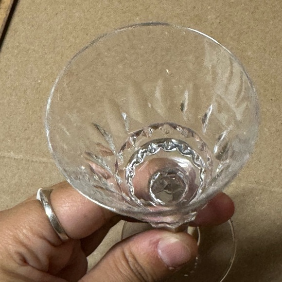 Mikasa Wimbledon Crystal Cordials Set Of 2 - Picture 6 of 7